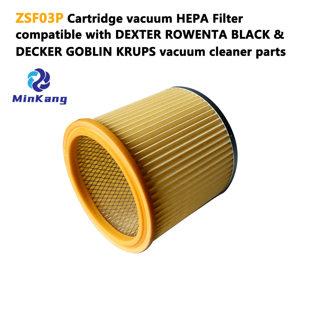 ZSF03P Cartridge vacuum HEPA Filter for DEXTER ROWENTA BLACK & DECKER GOBLIN KRUPS vacuum cleaner parts