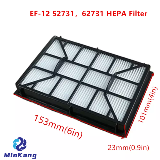 EF-12 HEPA Filter Replacement for Kenmore 62731, 52731, 81615, 81614, BC4026 Canister Vacuum Cleaners, Part #591021101 vacuum cleaner parts