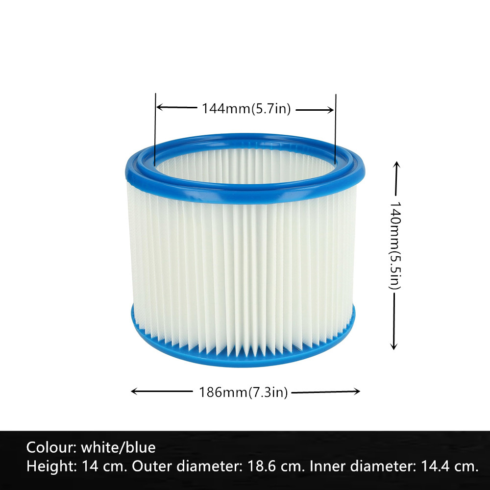 Cartridge vacuum HEPA Filter for Nilfisk/Alto/Wap Aero 20, 21, 25, 26, 31 Wet and Dry Vacuum Cleaner