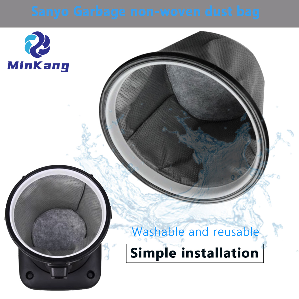 1 Set Dust vacuum bag for Sanyo BSC-WD80 WD90 WD95 WDB801 vacuum cleaner accessories