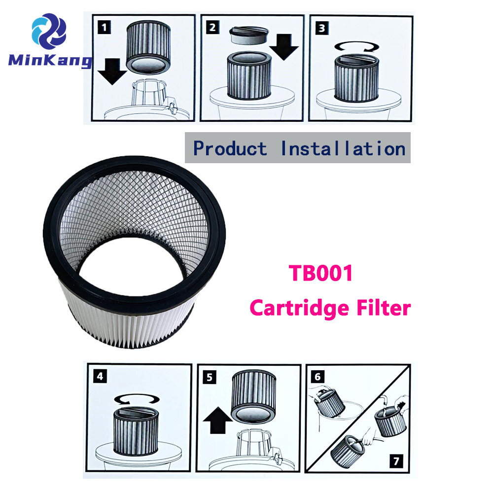 TB001 Cartridge vacuum cleaner HEPA Filter for TITAN TB001，TTB350VAC