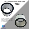 TB001 Cartridge vacuum HEPA Filter for TITAN TB001 TTB350VAC,TTB351VAC,TTB430VAC,TTB431VAC vacuum cleaner parts