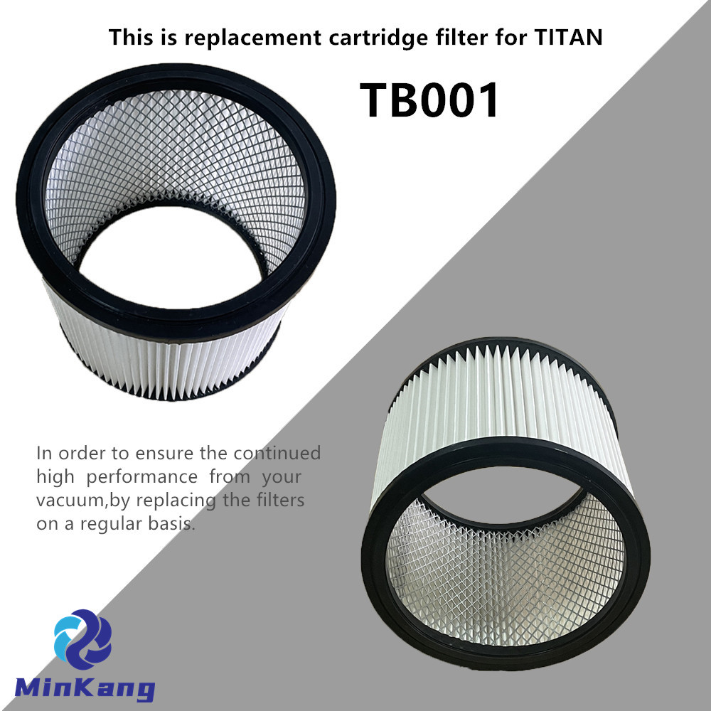 TB001 Cartridge vacuum HEPA Filter for TITAN TB001 TTB350VAC,TTB351VAC,TTB430VAC,TTB431VAC vacuum cleaner parts