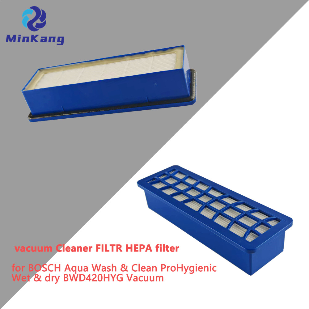 Vacuum Cleaner FILTR HEPA filter for BOSCH Aqua Wash & Clean ProHygienic Wet & dry BWD420HYG Vacuum