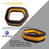 Air Filter 901590002 for Ryobi RY251PH RY254BC Trimmer BM254BV RY08544 Blower RY60511B Cultivator UT08544 Homelite Blower