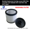 Washable Replacement Cartridge vacuum HEPA Filter for PARKSIDE 