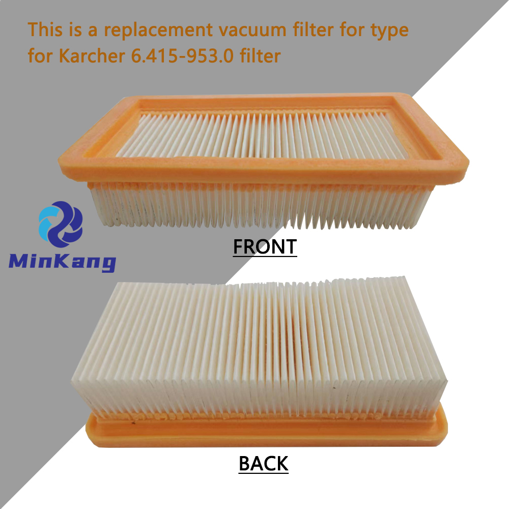 Vacuum filter for Karcher filter 6.415-953.0 vacuum cleaner 