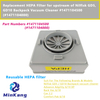 Replacement HEPA Filter for upstream of Nilfisk GD5, GD10 Backpack Vacuum Cleaner