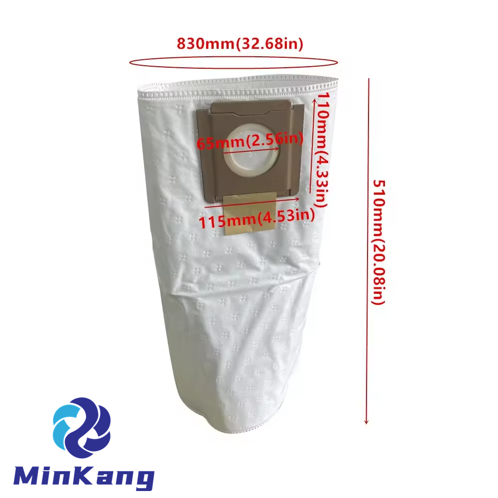Dust collector filter bag for Maximum hepa certified 30L(8U.S.gallon)Wet/Dry Vacuum hepa vacuum dust bag