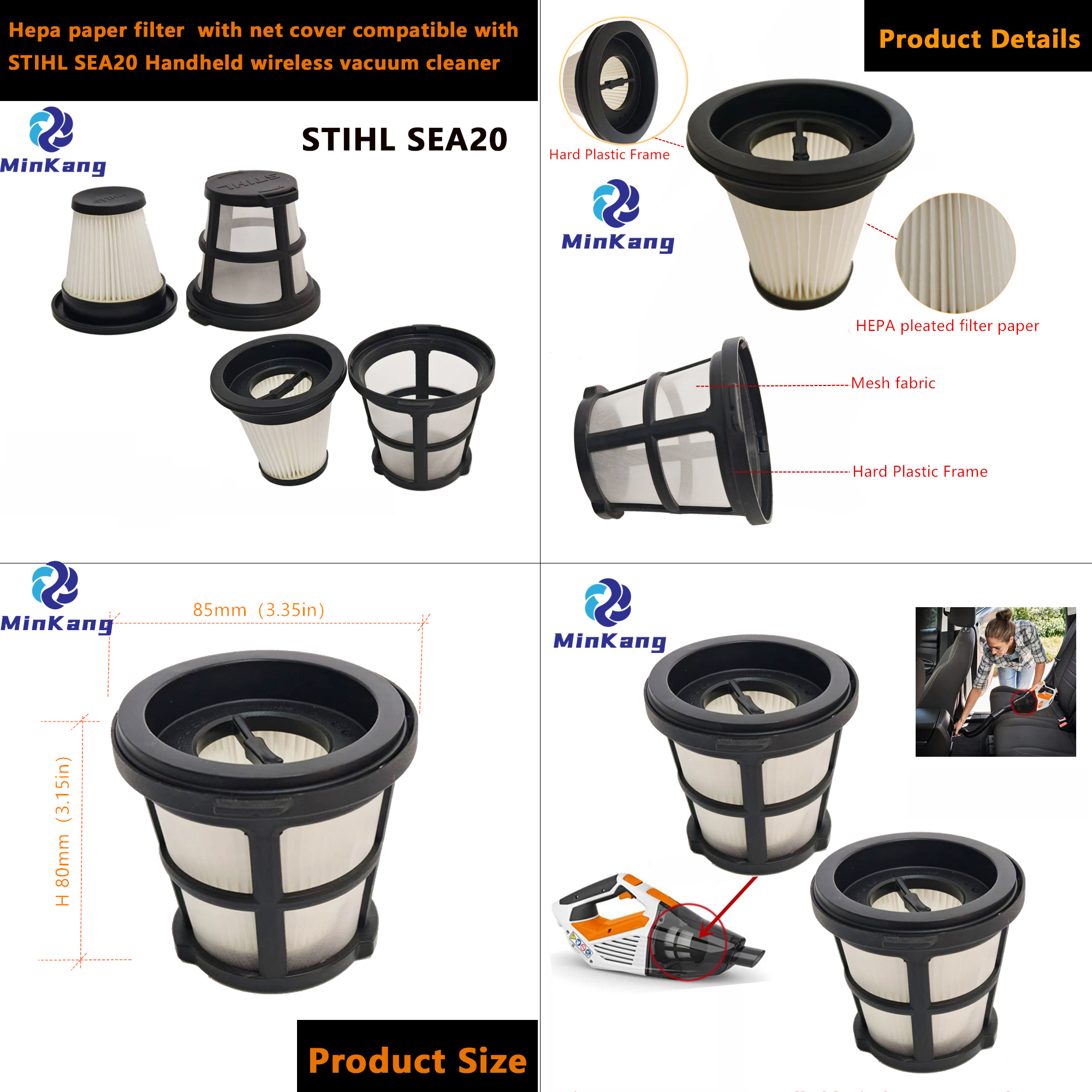  STIHL SEA20 Handheld wireless vacuum cleaner