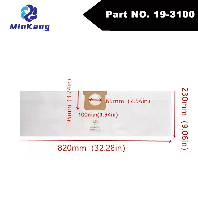 Hyper Tough 5 Gallon Wet/Dry Vac hepa filter replacement- High Efficiency vacuum filter Disposable Bag