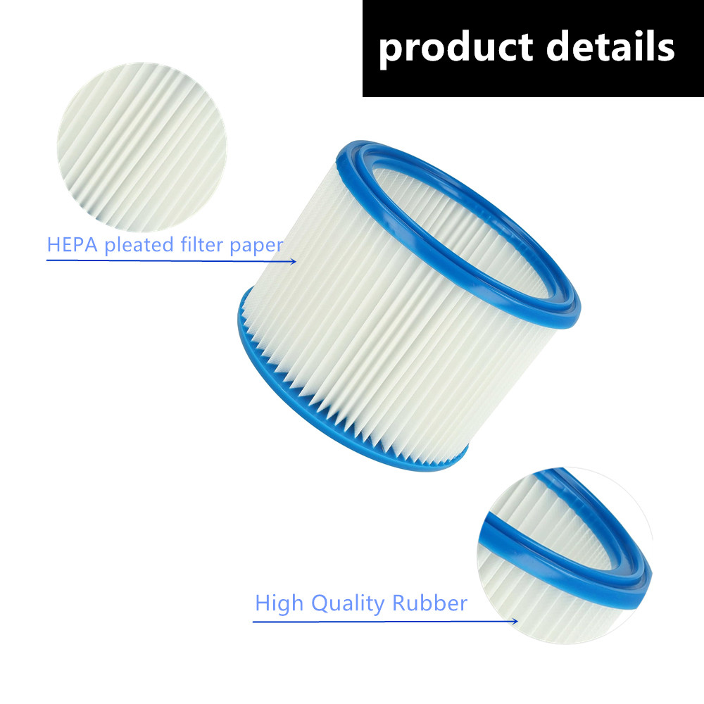 Cartridge vacuum HEPA Filter for Nilfisk/Alto/Wap Aero 20, 21, 25, 26, 31 Wet and Dry Vacuum Cleaner