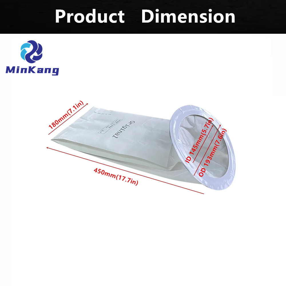 (#1471097000) vacuum filter dust bag for Nilfisk GD10 Back/ Adgility 10XP/CAV2.2