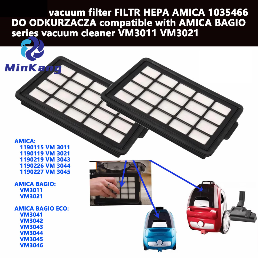 vacuum filter FILTR HEPA AMICA 1035466 DO ODKURZACZA for AMICA BAGIO series vacuum cleaner VM3011 VM3021