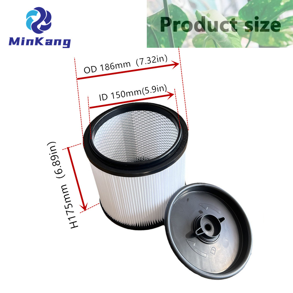Washable Replacement Cartridge vacuum HEPA Filter for PARKSIDE 