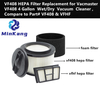  Part# VF408 & VFHF Cartridge vacuum HEPA Filter Replacement for Vacmaster VF408 4 Gallon Wet/Dry Vacuum Cleaner