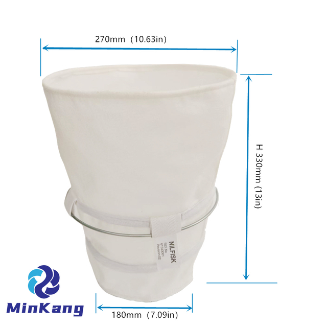  61543000/61543001 MAIN Dust Filter COTTON Bag for NILFISK GM80C For 80 Series vacuum cleaner 