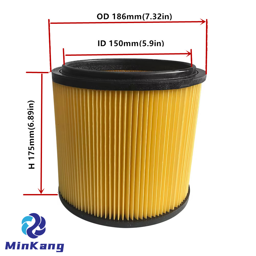 STANDARD CARTRIDGE vacuum filter For HART/Hyper Tough/ Shop-Vac& Vacmaster Wet/Dry Vacs