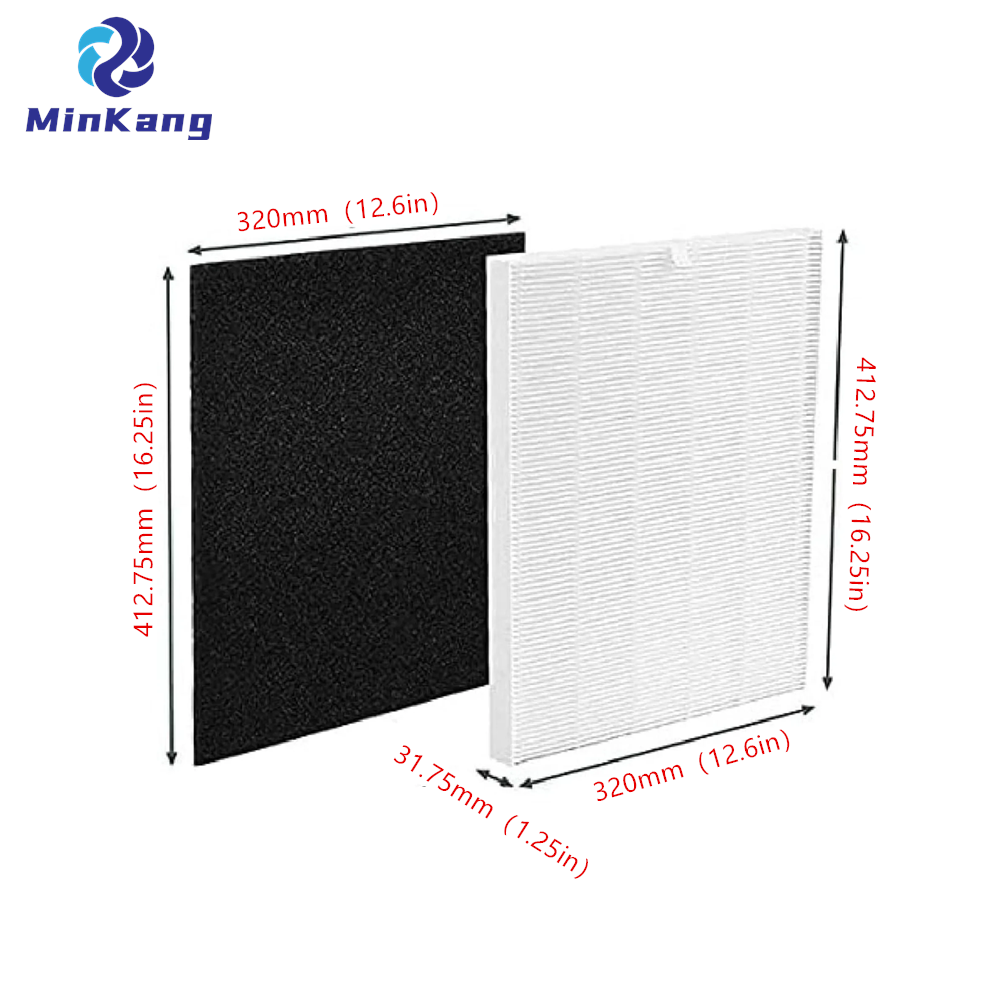 Minkang HEPA Carbon Pre Filter for Air Purifier Winix Electrolux Fellowes C535, 5500， EL490A EL491A AP-300PH