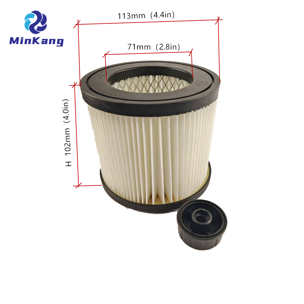 054-0291-8 Cartridge vacuum HEPA-like Fine Dust Pleated Filter for MAXIMUM 2OV MAX CORDLESS TOOLBOX WET/DRY VACUUM(054-0291-8)