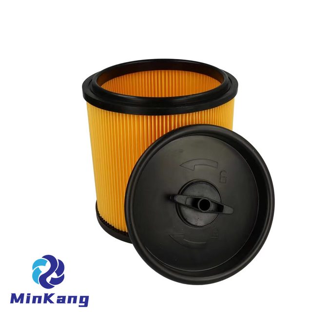 Yellow 91092030 Cartridge Pleated Vacuum Filter for Lidl/Parkside PNTS 1500 A1 Vacuum Cleaner Accessories