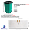  Dust Collection Bag and filter replacement For WORKSHOP WS050IWM WS09I5VA Wet/Dry Vacuum Cleaner 