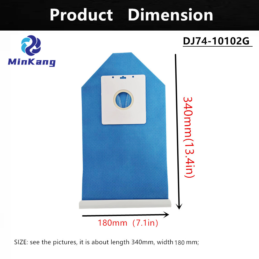 DJ74-10102G Vacuum cleaner long term Dust filter bag for Samsung Fabric BAG DJ74-10102G vacuum cleaner parts