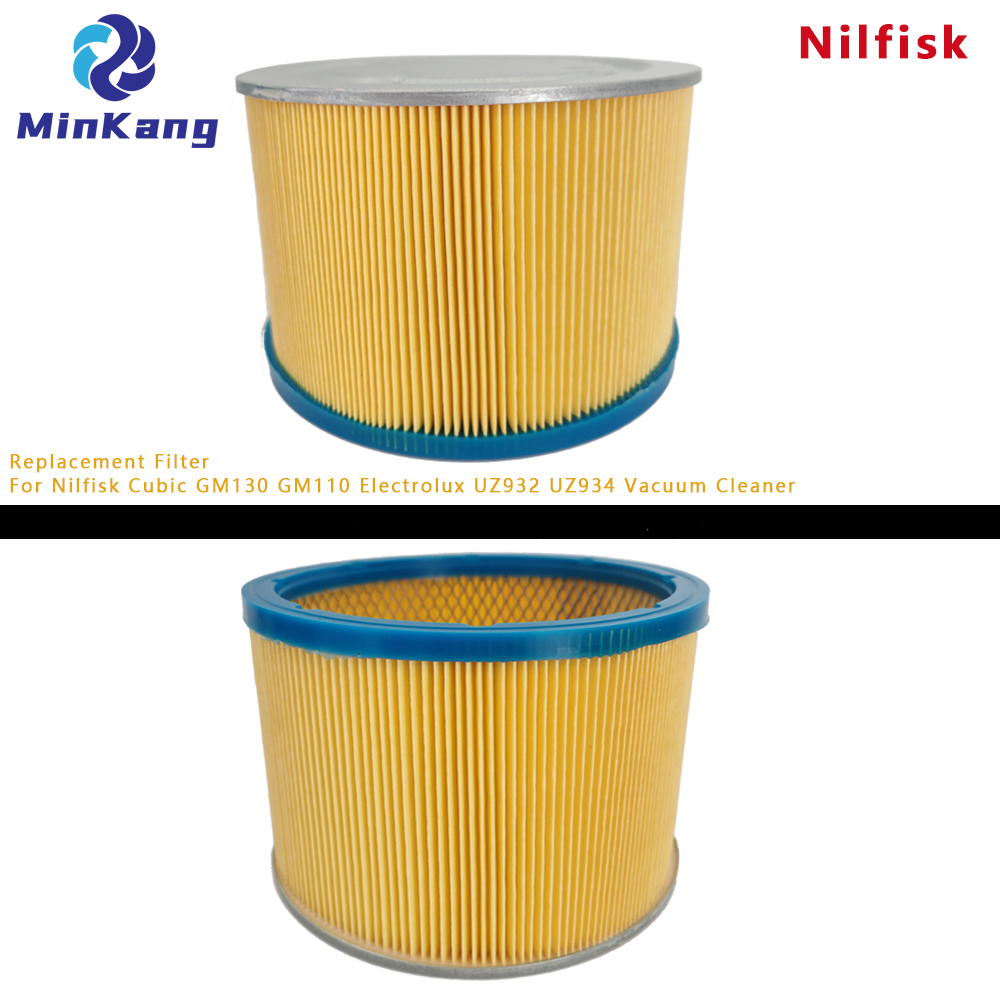 Cartridge vacuum HEPA Filter for Nilfisk Cubic GM130 GM110 Electrolux UZ932 UZ934 Vacuum Cleaner Accessories 