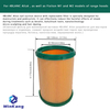 156121 Silicone sealing ring and upgraded filter screen Manicure Extractor Filter with Mesh for 4BLANC Alizé