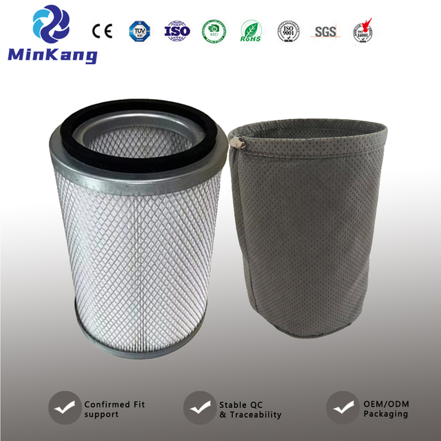 Cartridge Vacuum HEPA Pre-Filter with Clamp for Vacmaster Industrial VK811PH & VK1011SIWTH cleaning vacuum filter