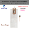 Dust filter replace a vacuum bag replacement for Kenmore BU1001 upright dry pick-up only vacuum bags