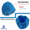  VRC2 vacuum cleaner cloth filter dust bag and VFF21 foam filter for Vacmaster AA255 AA255W 1.5 to 3.2 gallon wet/dry vacuum