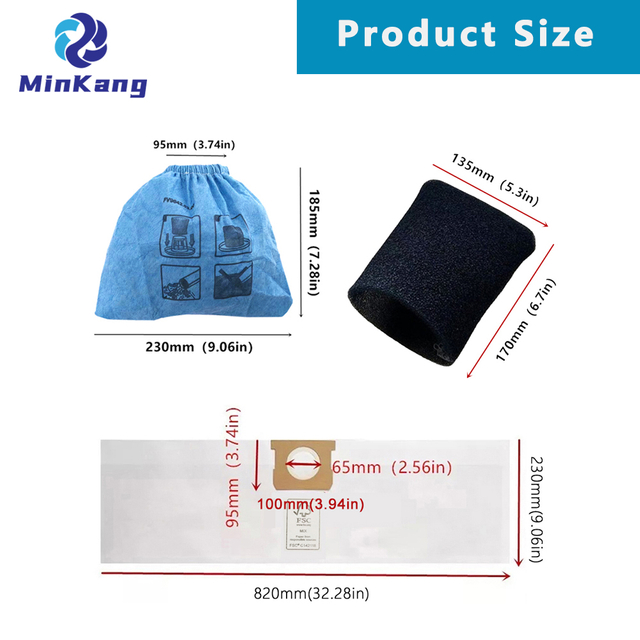 WET & DRY VACUUM CLEANER replacement filter for Parkside PWD 20 C3 cleaning vacuum filter