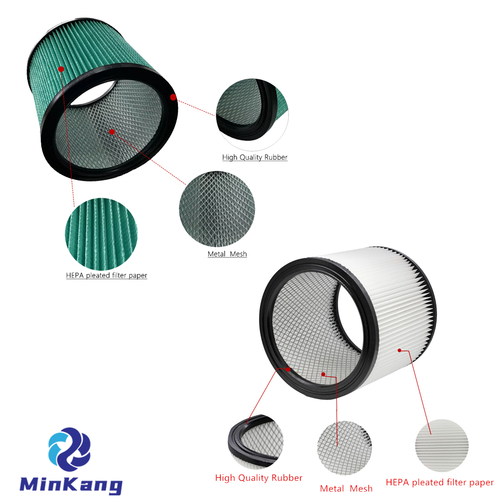 Wet and Dry Cartridge Vacuum HEPA replacement filter for Shop-Vac 90304 90398 vacuum cleaner filters 
