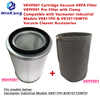 Cartridge Vacuum HEPA Pre-Filter with Clamp for Vacmaster Industrial VK811PH & VK1011SIWTH cleaning vacuum filter