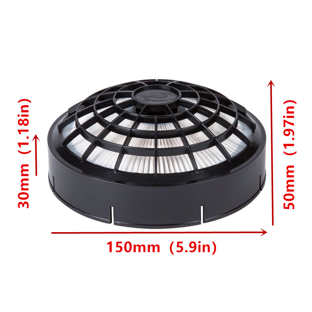 106526 vacuum cleaner compatible with Proteam BackPack Vacuum Dome filter 