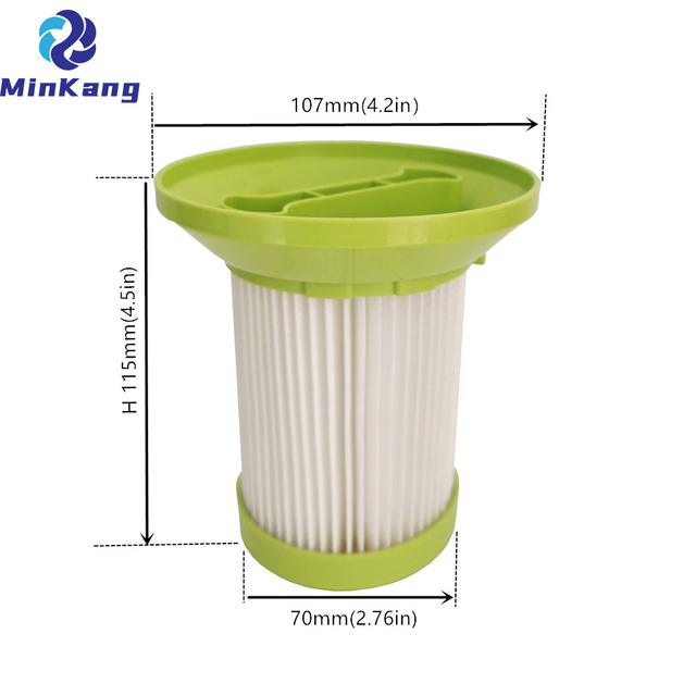 HEPA Filter for Bomann BS 9022 CB ,Clatronic BS 1293 VCA351 MVCC33A5 Robot Vacuum Cleaner Replacement Parts