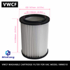 VWCF WASHABLE CARTRIDGE vacuum HEPA FILTER for Vacmaster MODEL VWM510 WallMount WET DRY vacuums