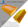 Cartridge vacuum cleaner filter replacement for karcher Hepa Filter Flat-Pleated Filter Vacuum Cleaner Accessories Parts