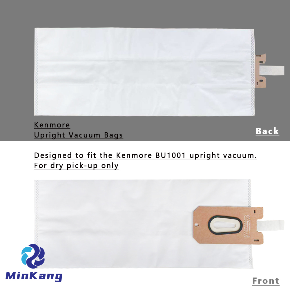 Dust filter replace a vacuum bag replacement for Kenmore BU1001 upright dry pick-up only vacuum bags