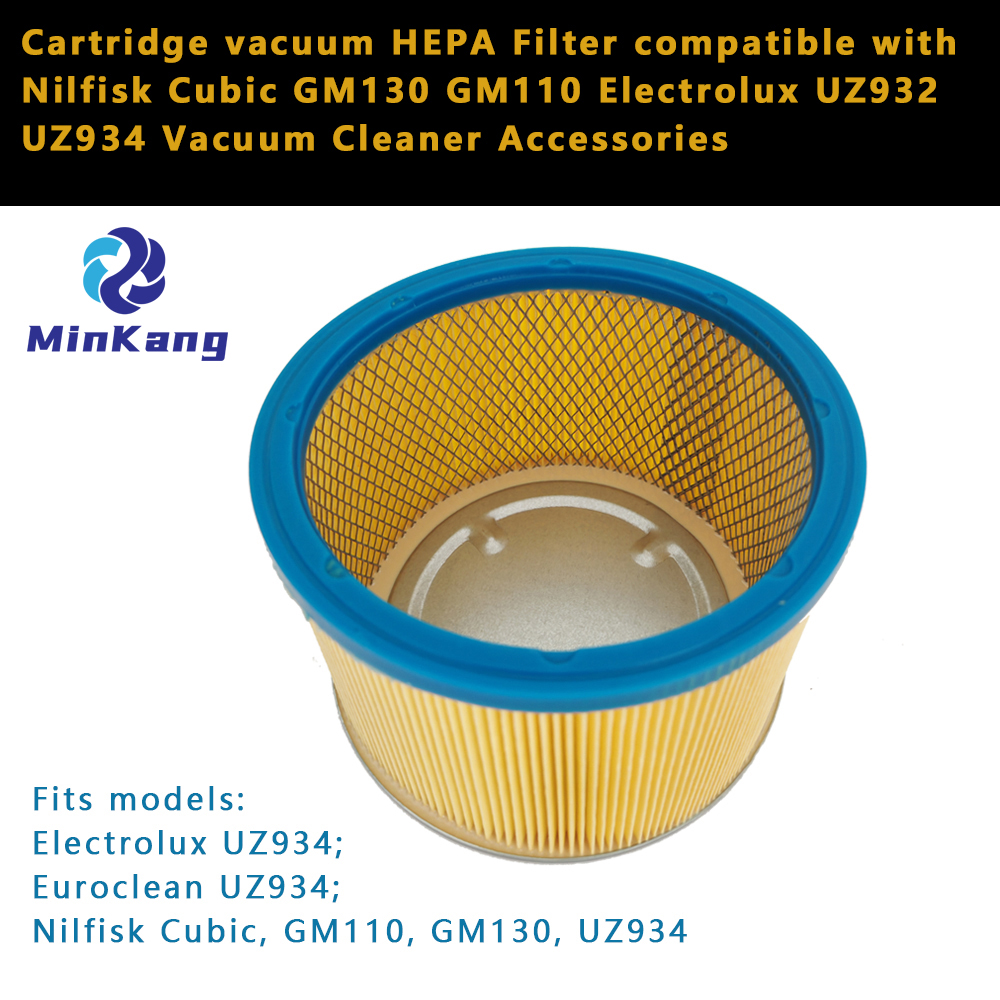 Cartridge vacuum HEPA Filter for Nilfisk Cubic GM130 GM110 Electrolux UZ932 UZ934 Vacuum Cleaner Accessories 