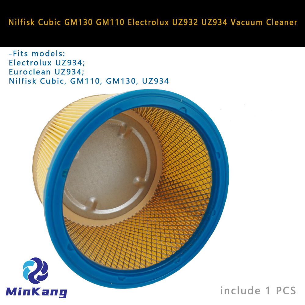 Cartridge vacuum HEPA Filter for Nilfisk Cubic GM130 GM110 Electrolux UZ932 UZ934 Vacuum Cleaner Accessories 