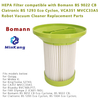HEPA Filter for Bomann BS 9022 CB ,Clatronic BS 1293 VCA351 MVCC33A5 Robot Vacuum Cleaner Replacement Parts