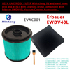 EVAC001 HEPA CARTRIDGE FILTER With clamp lid and steel inner grid For Erbauer EWDV40L Vacuum Cleaner Accessories 