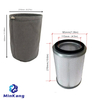 Cartridge Vacuum HEPA Pre-Filter with Clamp for Vacmaster Industrial VK811PH & VK1011SIWTH cleaning vacuum filter