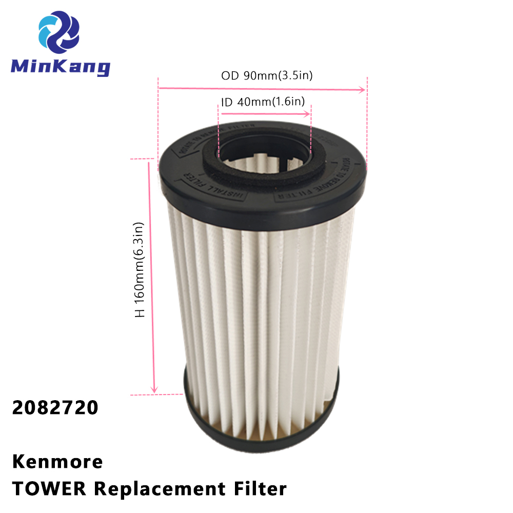 20 82720 TOWER Replacement Dirt Cup Filter for Kenmore Bagless Uprights vacuum cleaner parts 