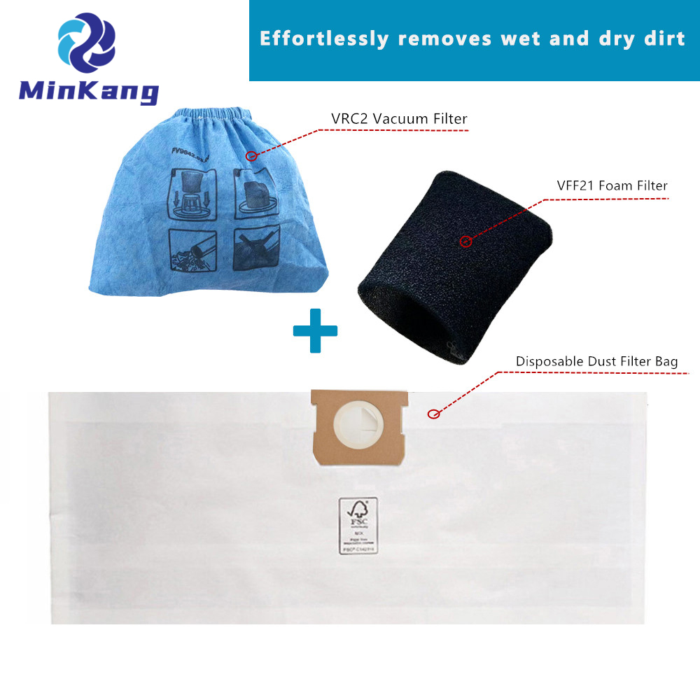 WET & DRY VACUUM CLEANER replacement filter for Parkside PWD 20 C3 cleaning vacuum filter